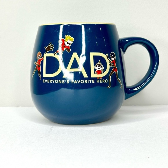 Disney Pixar The Incredibles Dad Everyone’s Favorite Hero Superhero Coffee Mug - Picture 1 of 6